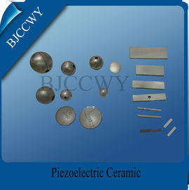 Piatto ceramico piezo-elettrico Pzt4 Pzt della ceramica piezoelettrica sferica D10 5 Pzt8