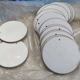 Piatto ceramico piezo-elettrico rotondo standard del CE per il sensore ultrasonico di vibrazione