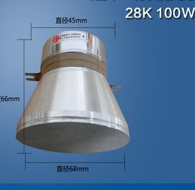 Approvazione ceramica del CE del trasduttore 100W 28K di pulizia ultrasonica di alto potere