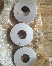 Positivo di elettrodo ceramico piezo-elettrico del rivestimento dell'argento dell'anello della saldatura a ultrasuoni e palo negativo
