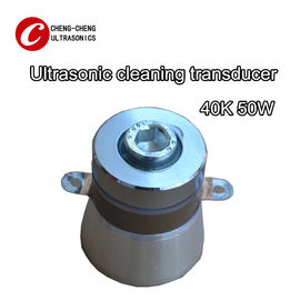 materiale ultrasonico piezoelettrico TUV dell'acciaio inossidabile del trasduttore di 40k 50w