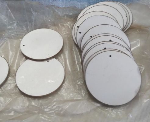 Piatto ceramico piezo-elettrico ultrasonico Pzt8 intorno a forma