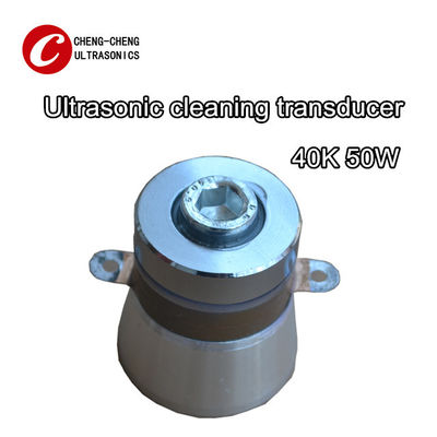 Trasduttore ultrasonico piezoelettrico di pulizia di acciaio inossidabile 50w 40k