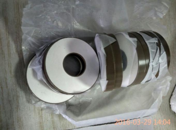 Alta efficienza ceramica piezoelettrica di forma rotonda dei dischi dell'anello di Tubuler