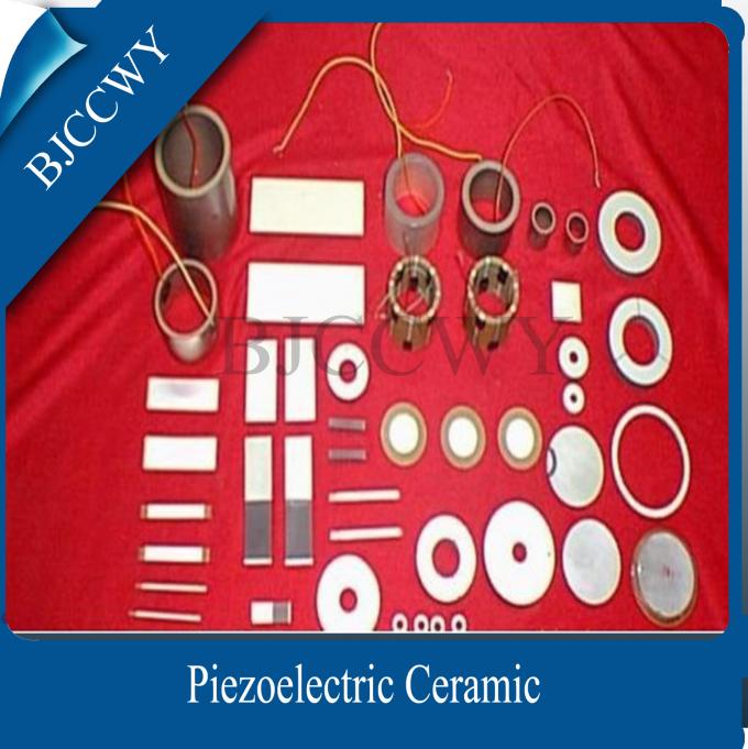 Impedenze ceramica di risonanza dei dischi ceramici piezoelettrici industriali 60 * 30 * 7 millimetri P8