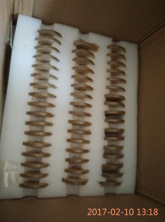 Materiali ceramico piezoelettrico rotondo dei dischi P8 P4 buona costruzione di 2mm x di 43