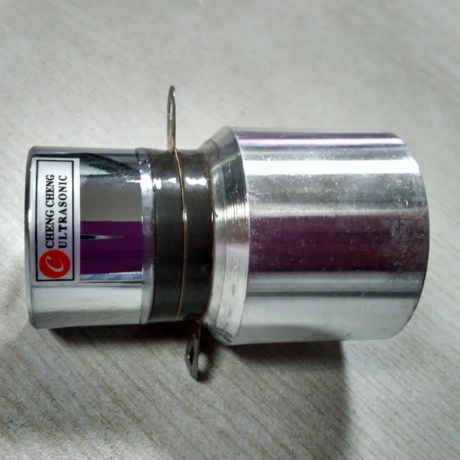 Materiale piezo-elettrico ultrasonico a frequenza unica dell'acciaio inossidabile del trasduttore 50w 28k