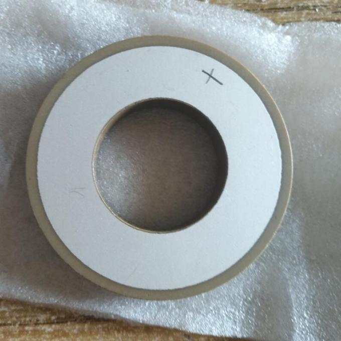 Alta precisione ceramica piezoelettrica su misura di forma dell'anello del piatto di dimensione