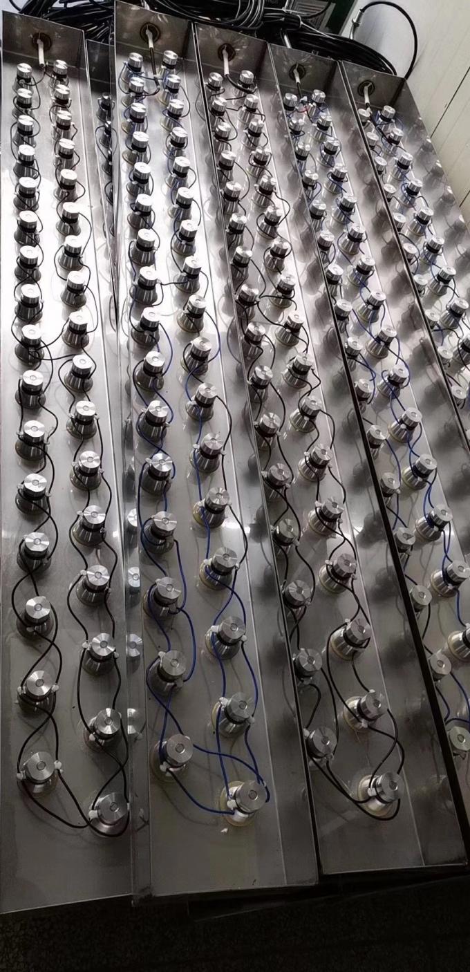 Potere di alluminio di pulizia del materiale 100W del trasduttore ultrasonico piezoelettrico