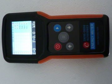 Metro ultrasonico portatile della maniglia nella frequenza di misurazione del liquido