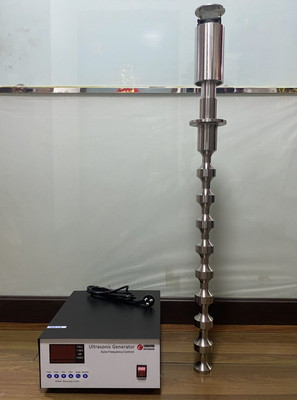 trasduttore tubolare ultrasonico di titanio 27khz Rod Equipment di 73mm