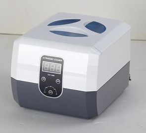 Pulitore ultrasonico domestico di plastica 60W 1.3L di Digital per lavare olio
