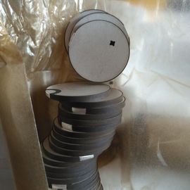 Elettrodi ceramici piezo-elettrici del piatto due di forma rotonda nella stessa dimensione su misura lato