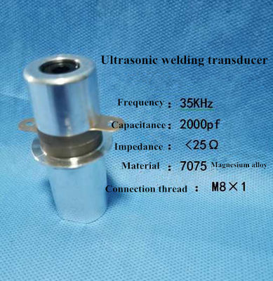 trasduttore della saldatura a ultrasuoni 35k di 71mm per la fabbricazione della saldatrice