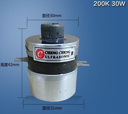 trasduttore ultrasonico piezoelettrico ad alta frequenza di acciaio inossidabile 200k
