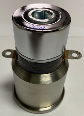 Trasduttore ultrasonico piezoelettrico di titanio su misura di vibrazione di 50w 28khz