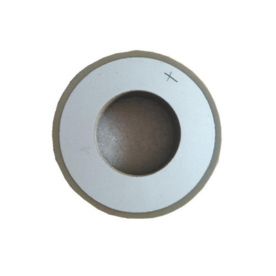 Positivo ceramico piezo-elettrico del piatto P8 ed elettrodo negativo